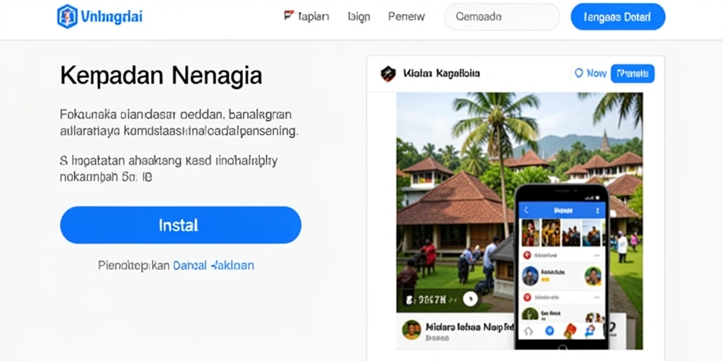 Antarmuka aplikasi yang mudah dipahami.