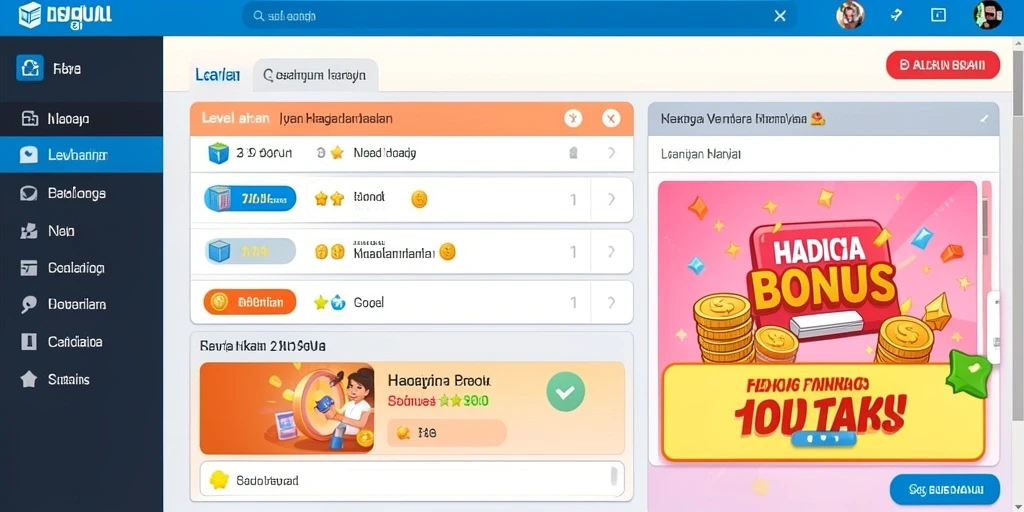 Screenshot menunjukkan antarmuka aplikasi yang intuitif.