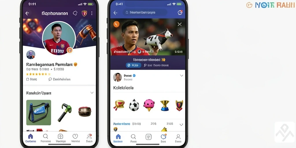 Screenshot menunjukkan antarmuka utama yang menarik dan mudah digunakan.