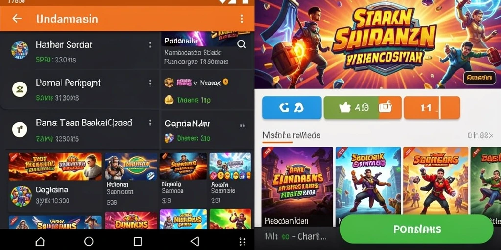 Tampilan antarmuka yang menarik dan mudah dipahami.